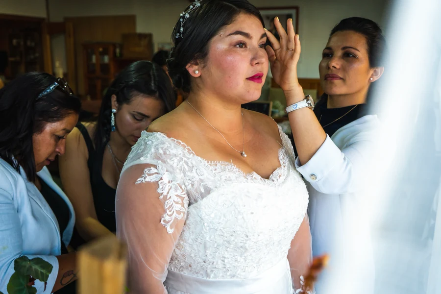 Preparativos novia